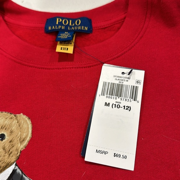 Ralph Lauren Polo Bear Holiday Sweatshirt - Picture 4 of 6